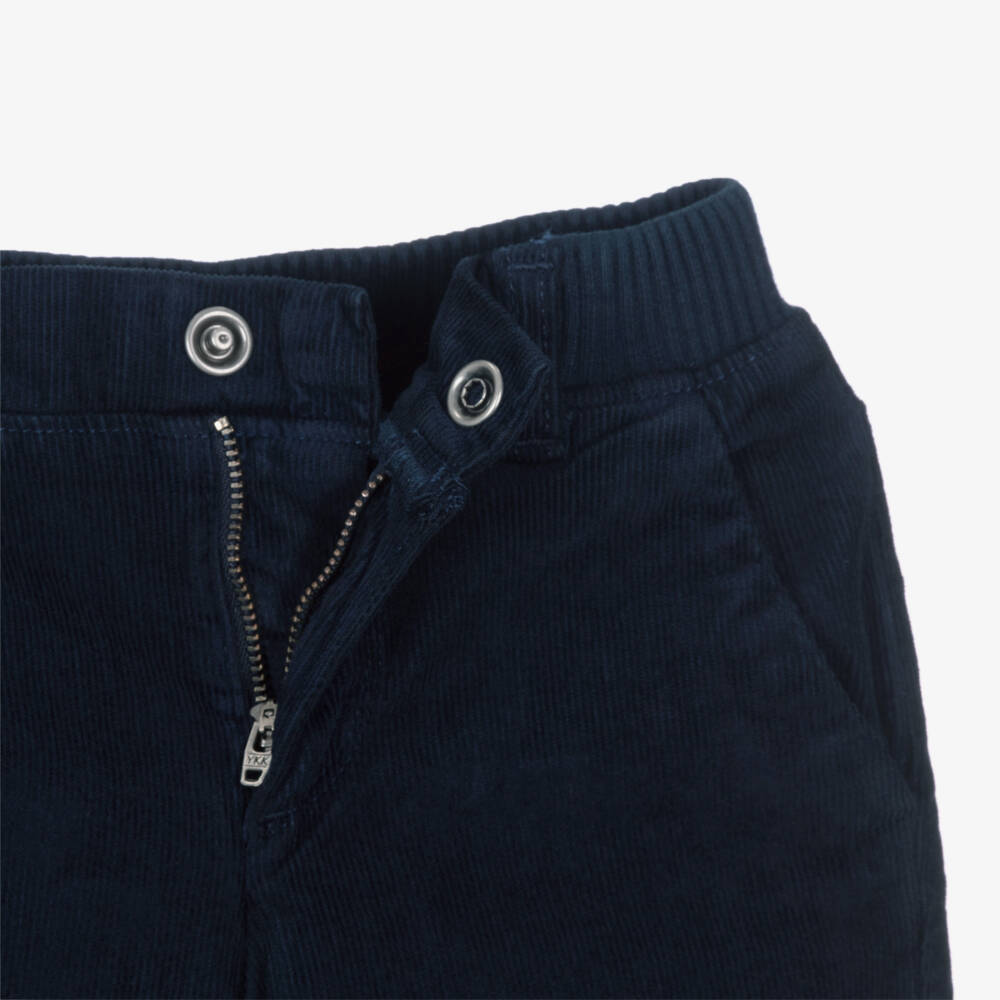 Guess-Navy Blue Corduroy Trousers | Childrensalon Outlet