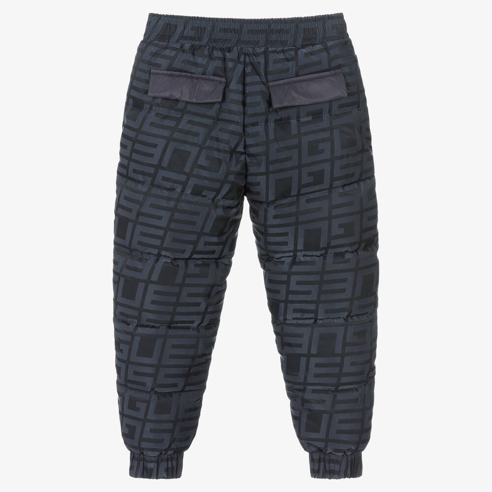 Guess-Navy Blue Padded Trousers | Childrensalon Outlet