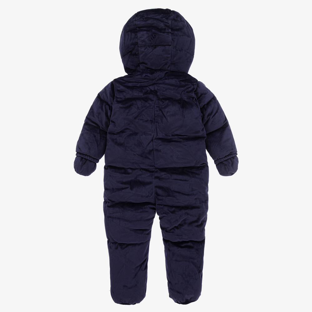 جيس-أوفرول للخروج مخمل مبطن لون كحلي للأطفال | Childrensalon Outlet