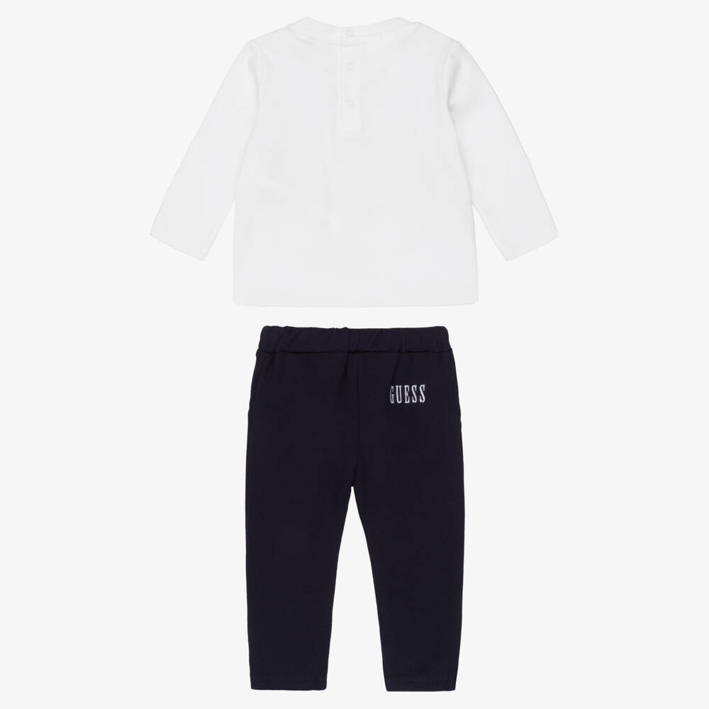 Guess-Navy Waistcoast Suit | Childrensalon Outlet