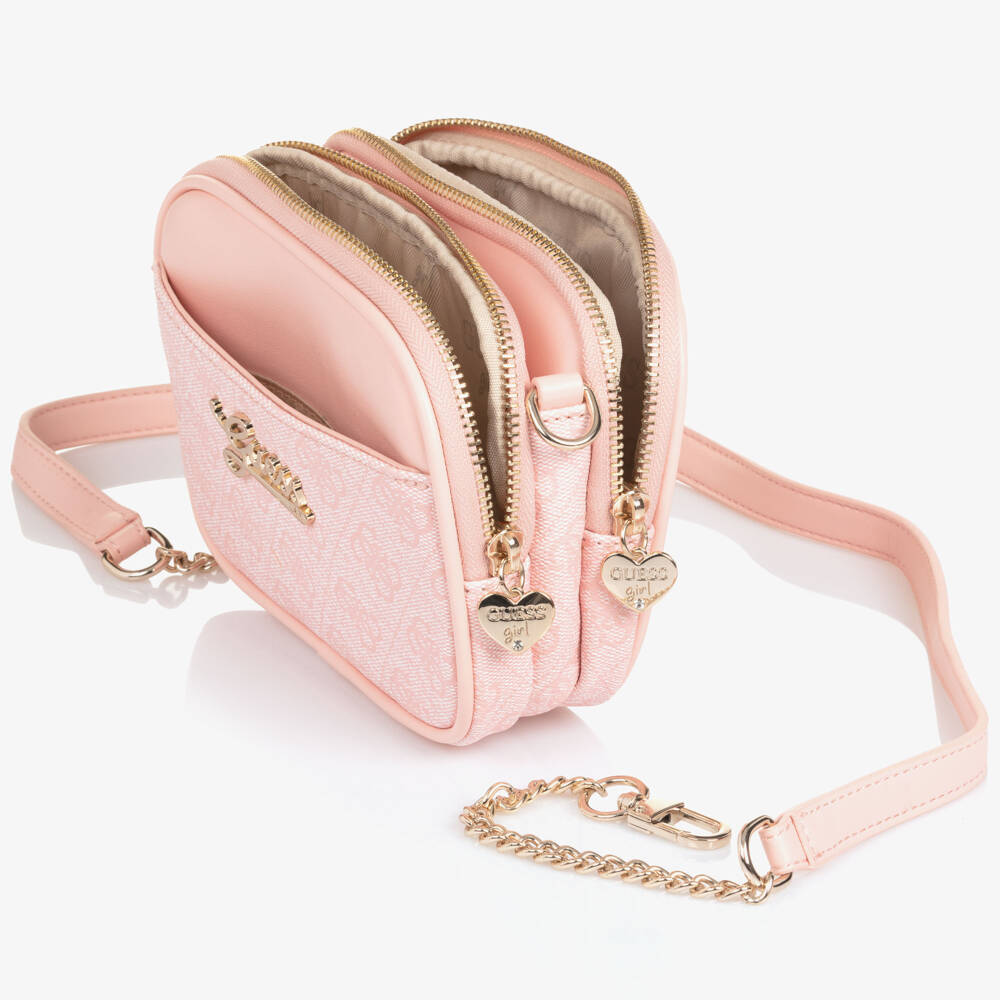 Guess-Pink Aop Bag | Childrensalon Outlet