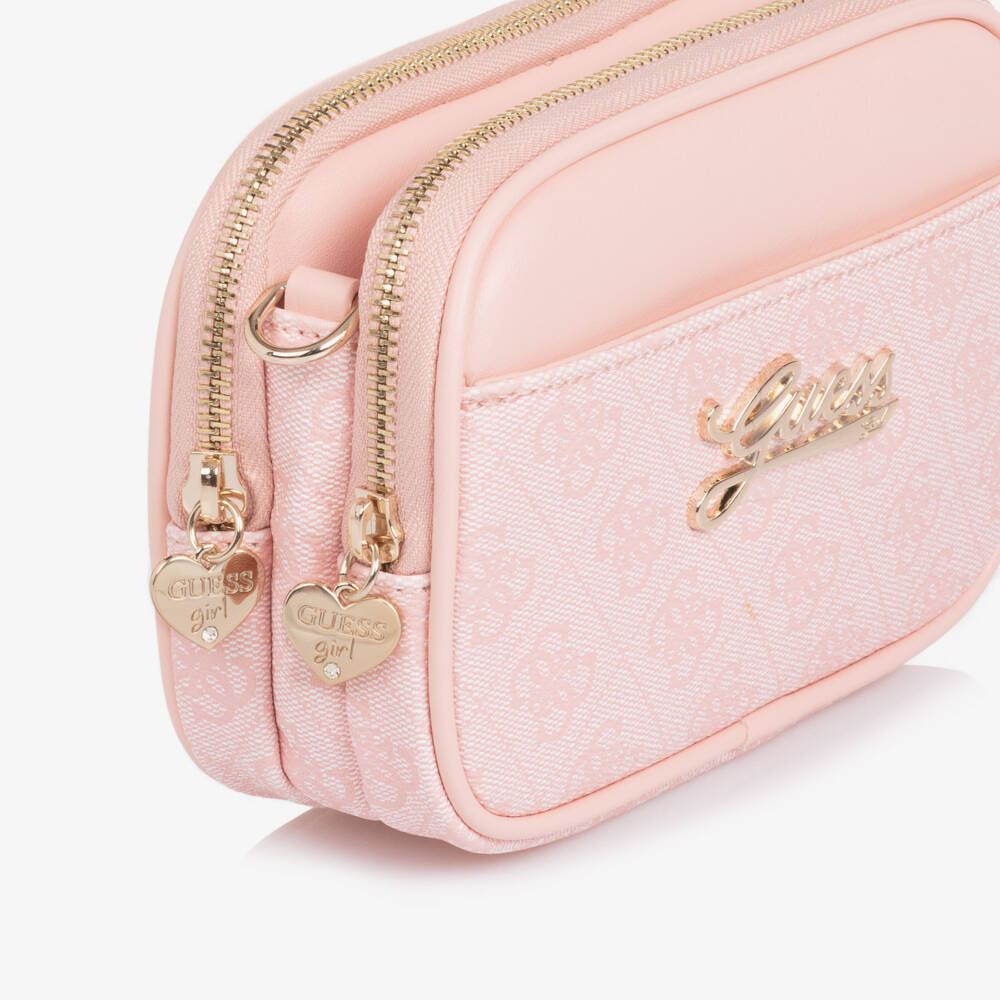 Guess-Pink Aop Bag | Childrensalon Outlet