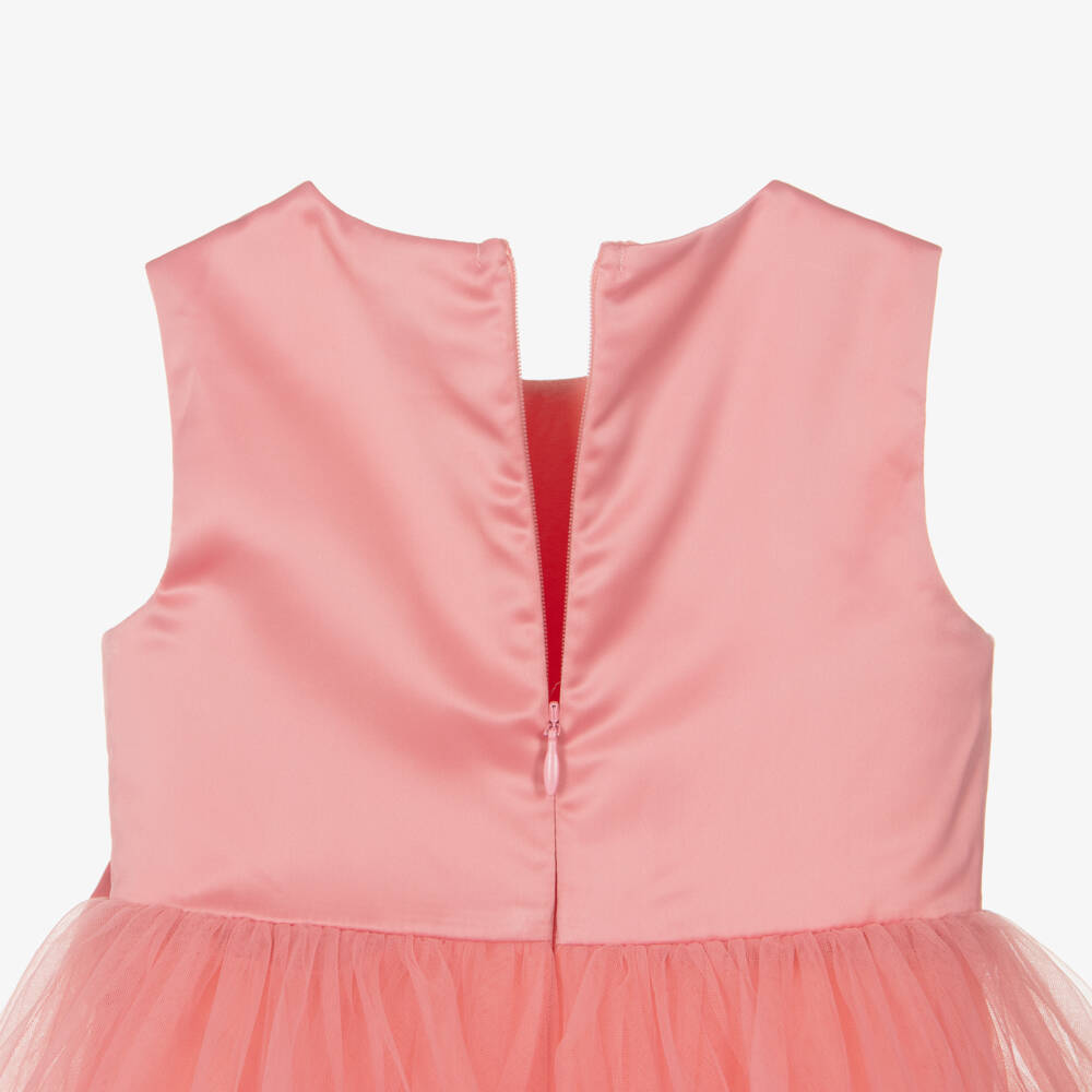 Guess-Pink Bow Dress | Childrensalon Outlet
