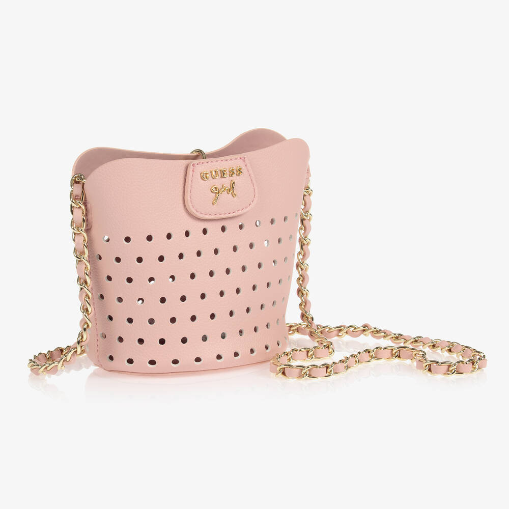 Guess-Розовая сумка из искусственной кожи (15см) | Childrensalon Outlet
