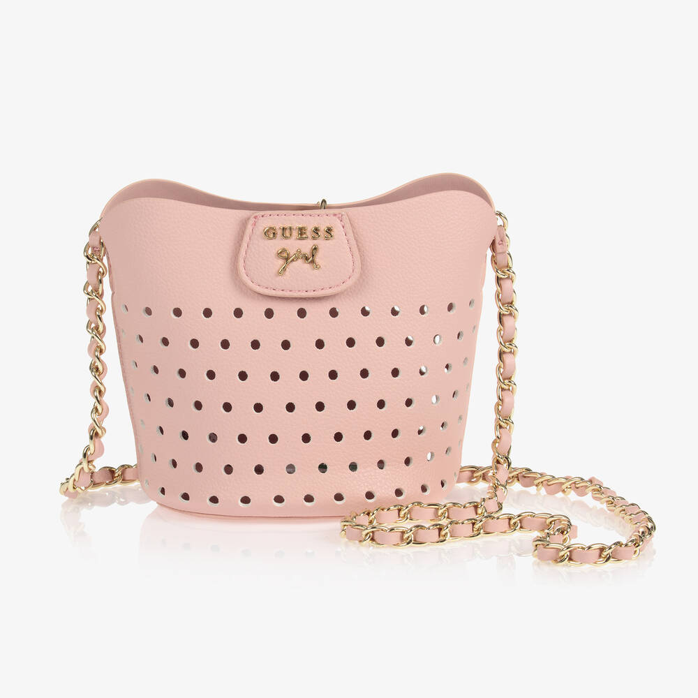 Guess - Sac rose en similicuir (15cm) | Childrensalon