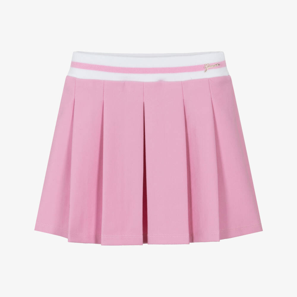 Guess-Pink Skater Skirt | Childrensalon Outlet