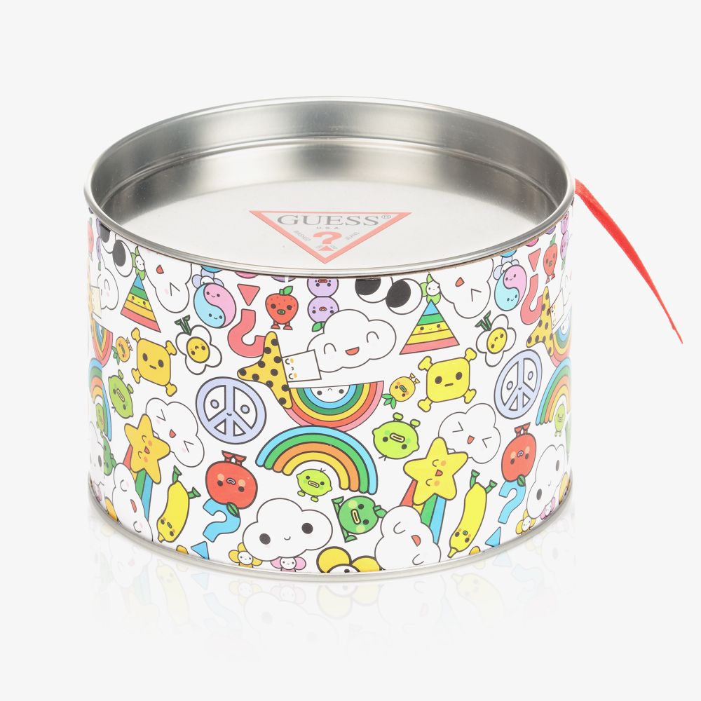 Guess-Rainbow Stripe Cotton Bodyvest | Childrensalon Outlet