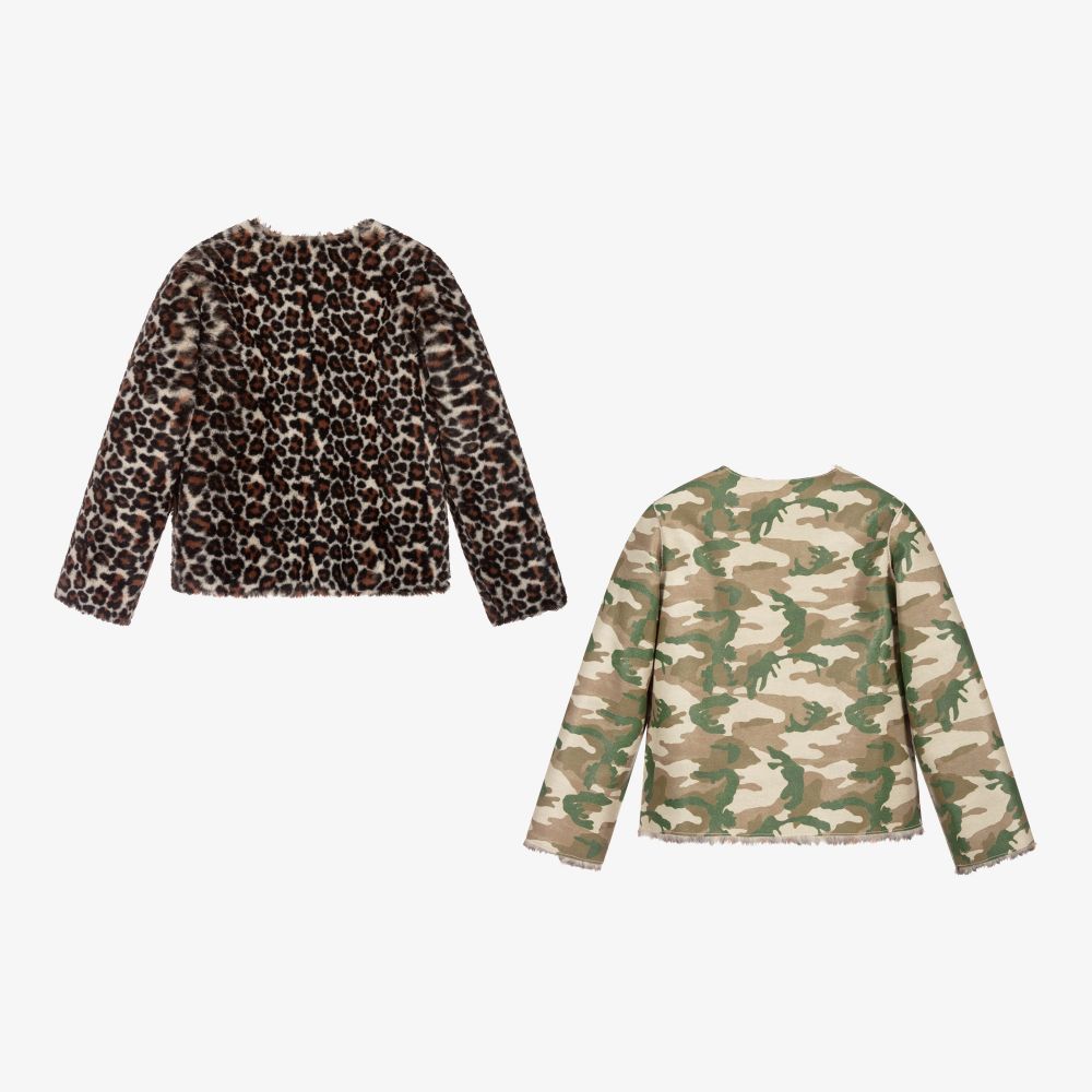 Guess Reversible Faux Fur Jacket Childrensalon Outlet