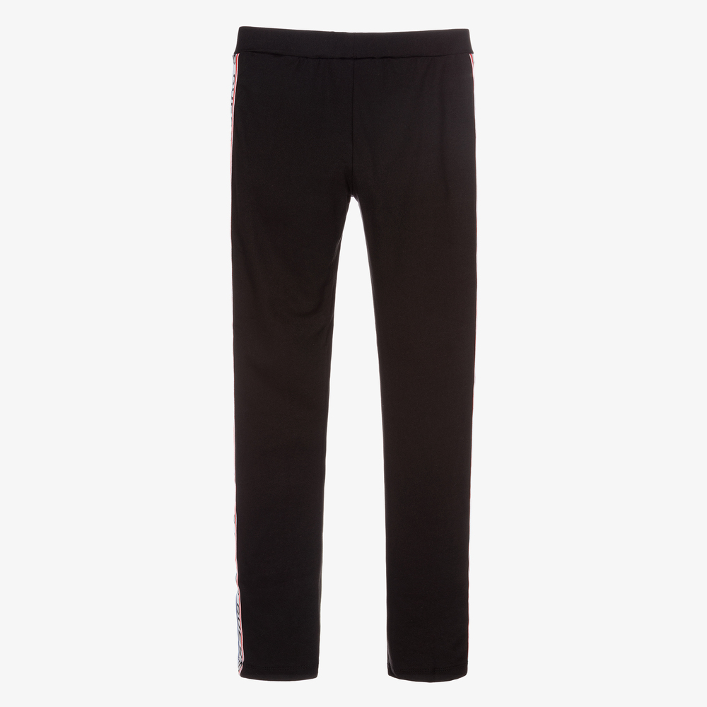 جيس-ليغنغز تينز بناتي جيرسي لون أسود | Childrensalon Outlet