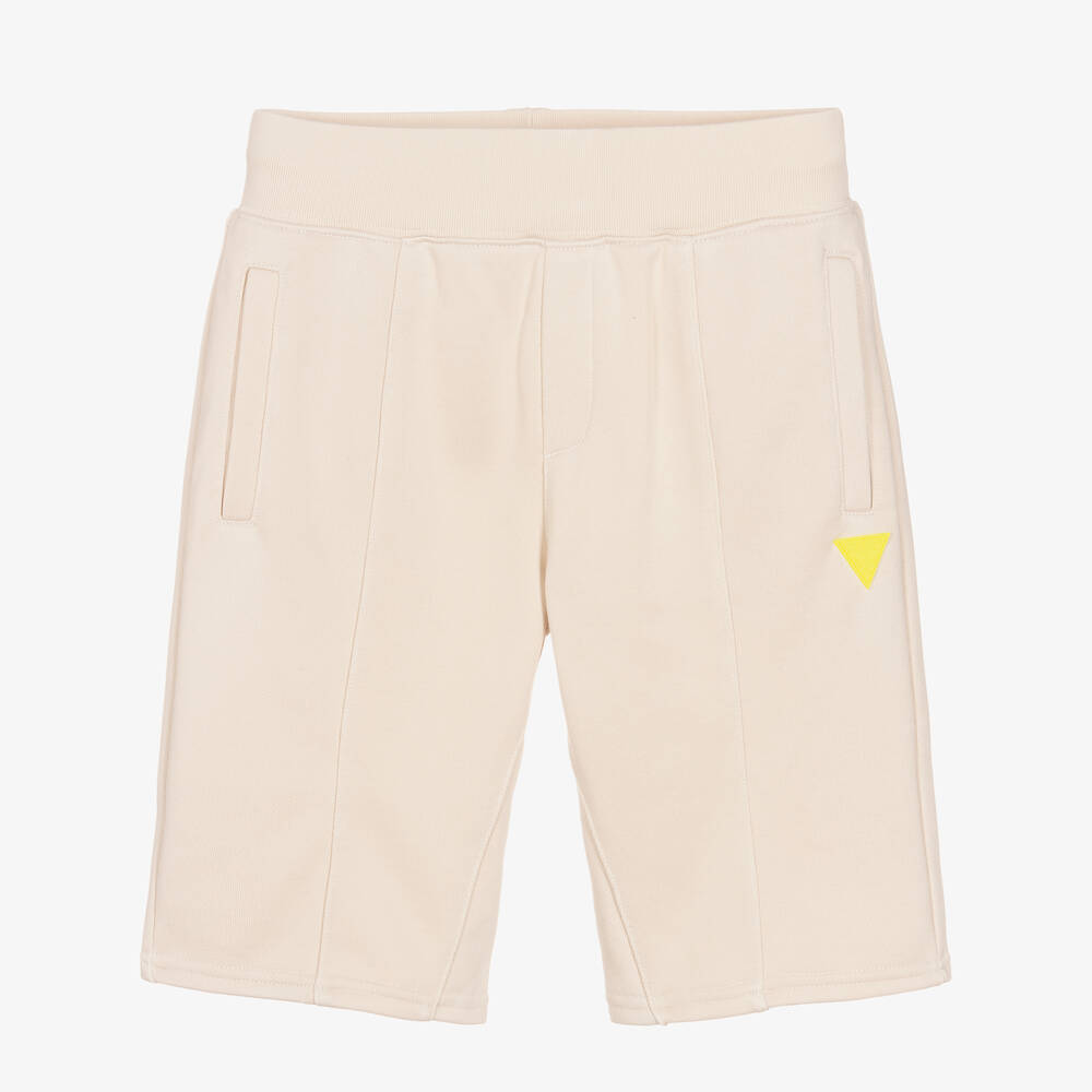 Guess - Beige Teen Jersey-Shorts (J) | Childrensalon