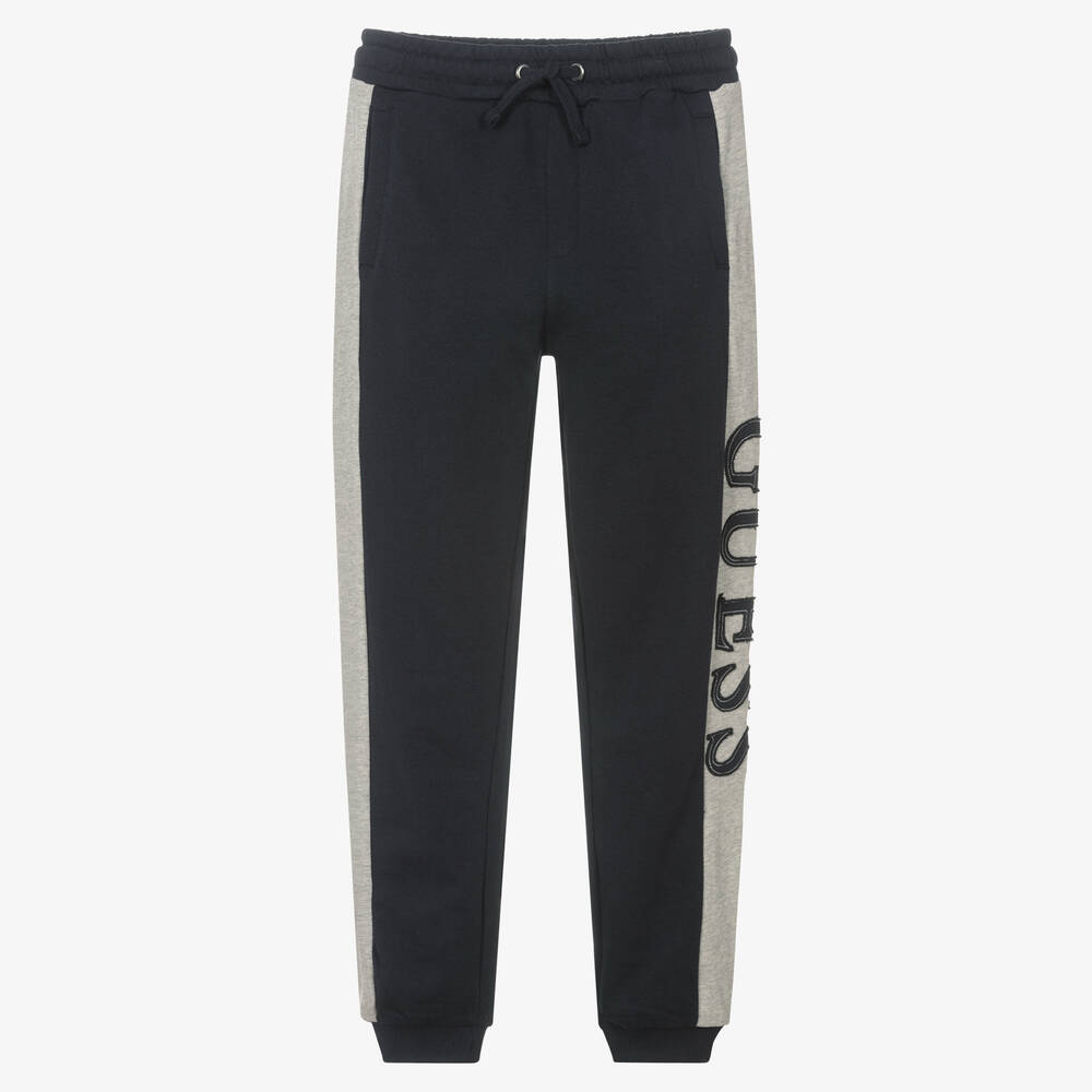 Teen Boys Blue Logo Joggers
