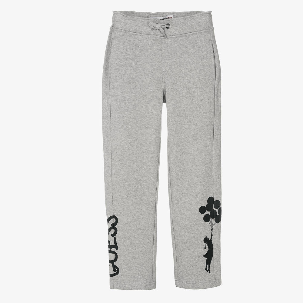 Guess - Pantalon de jogging gris Banksy ado | Childrensalon