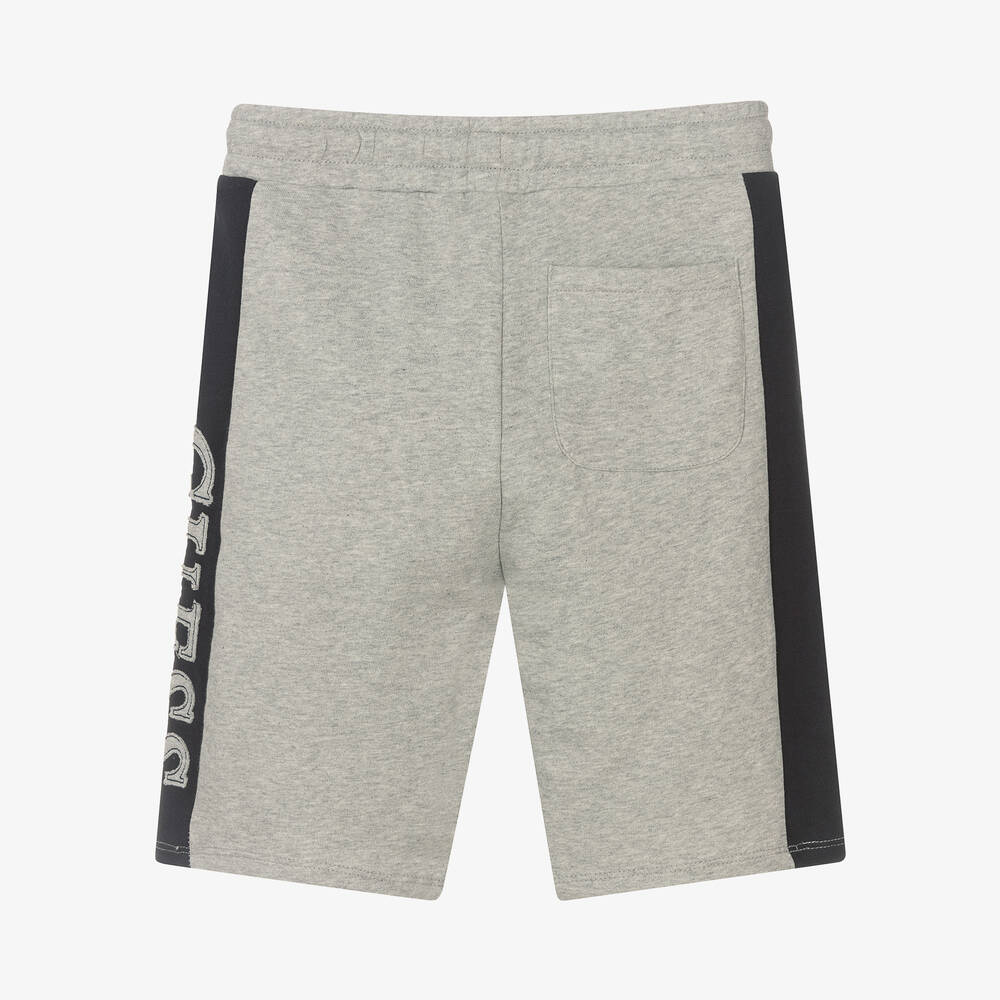 Guess-Teen Boys Grey & Blue Shorts | Childrensalon Outlet