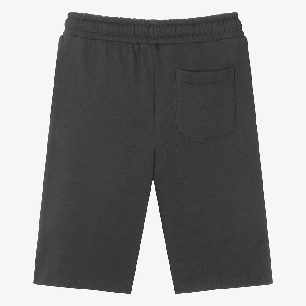 Guess-Teen Boys Grey Cotton Jersey Shorts | Childrensalon Outlet