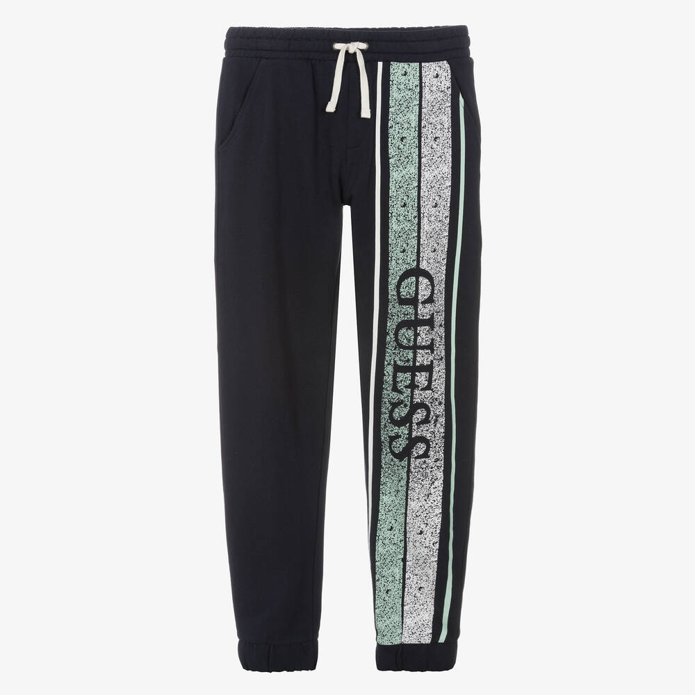 Guess - Navyblaue Teen Baumwoll-Jogginghose | Childrensalon