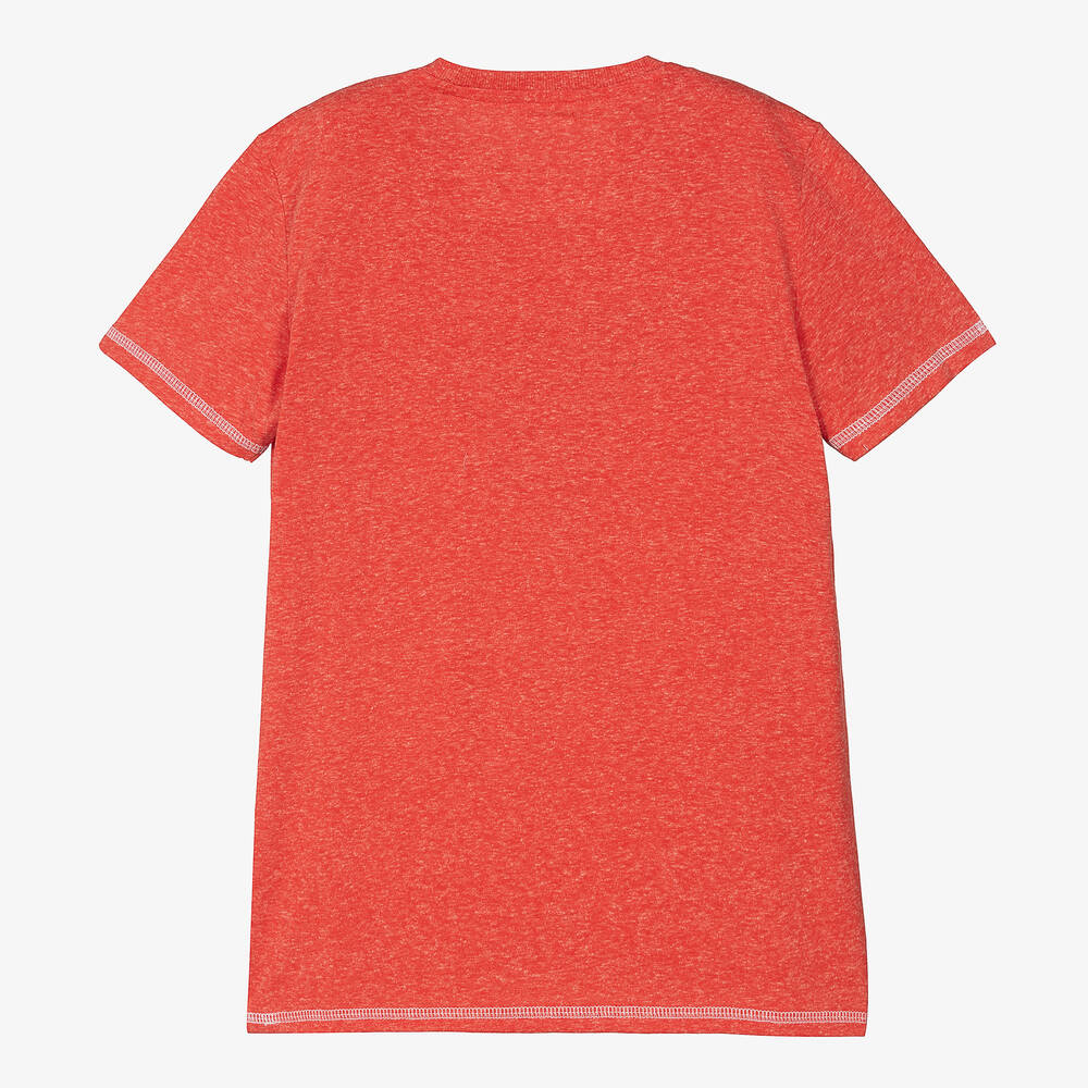 Guess Teen Boys Red Logo T Shirt