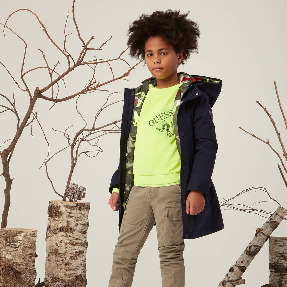 Boys reversible coat deals