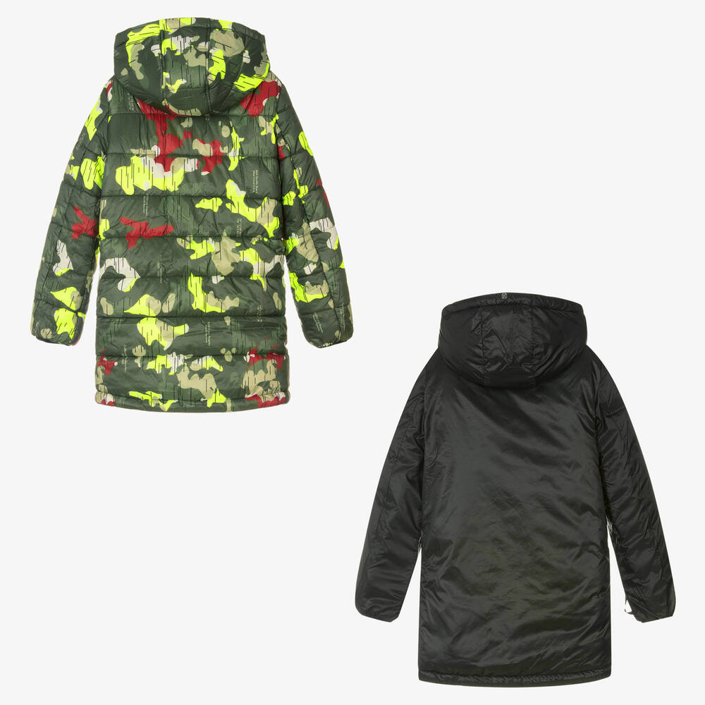 Guess-Teen Boys Reversible Coat | Childrensalon Outlet