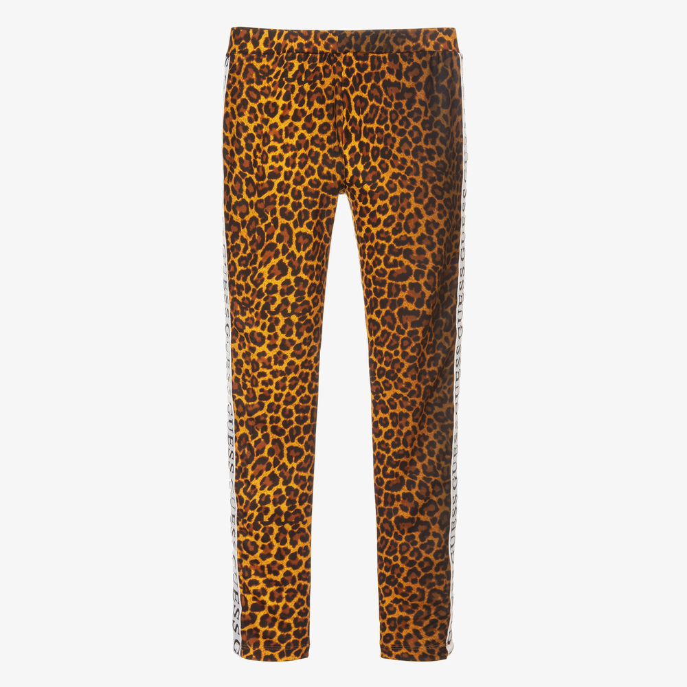 Guess leopard pants outlet