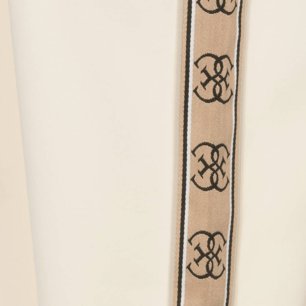 Guess-Бежевые джоггеры с лампасами | Childrensalon Outlet