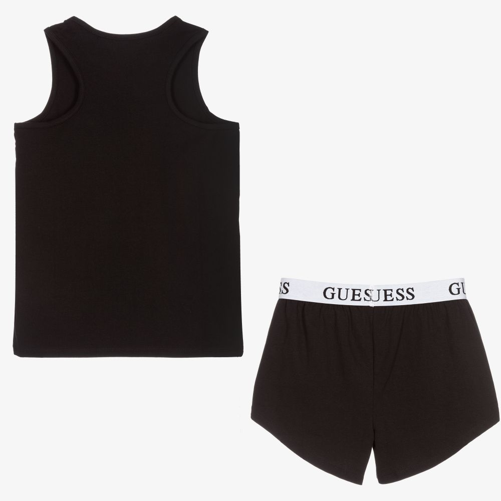 Guess Pyjama court noir Ado fille