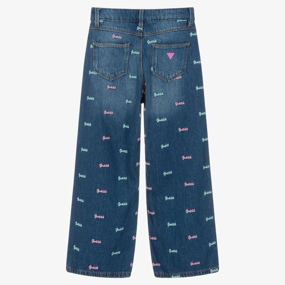 Guess logo jeans outlet