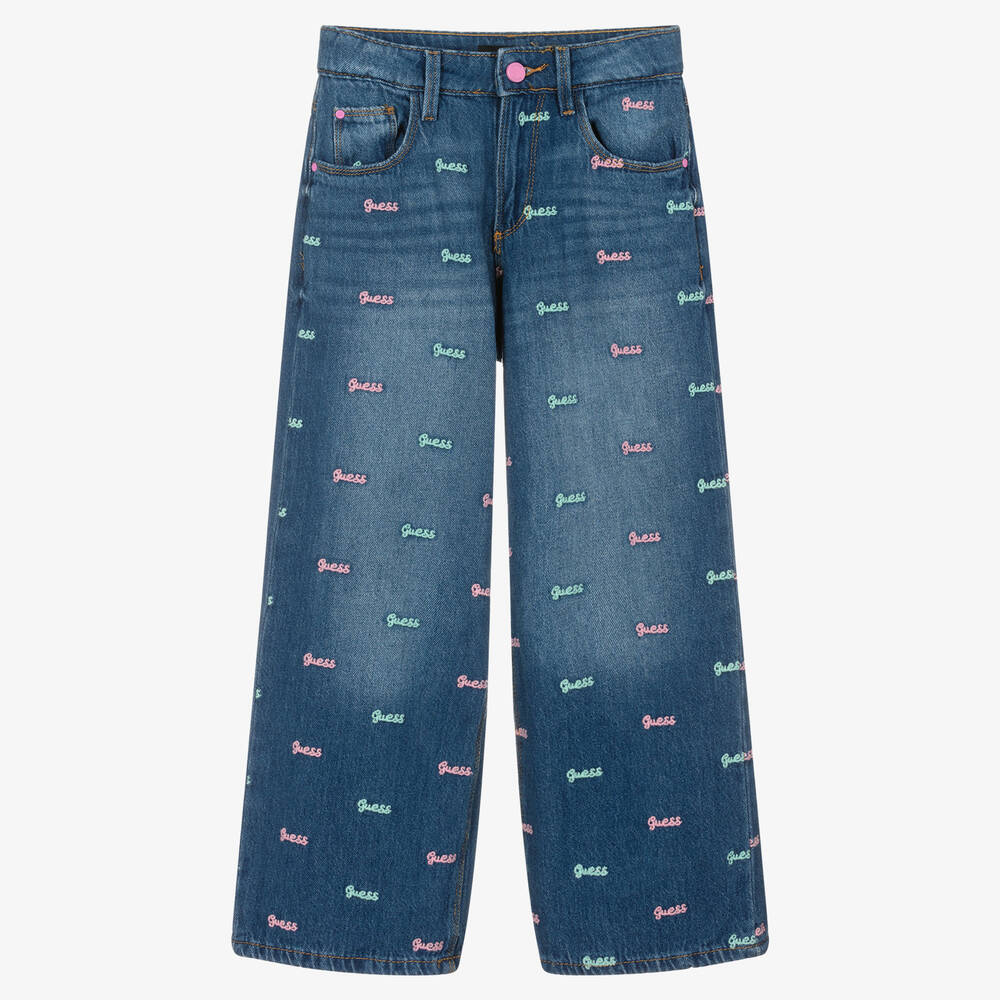 Guess - Blaue Teen Denim-Jeans für Mädchen | Childrensalon