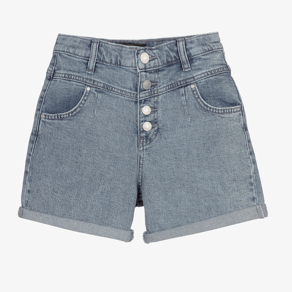 Guess - Blaue Teen Jeans-Shorts (M) | Childrensalon