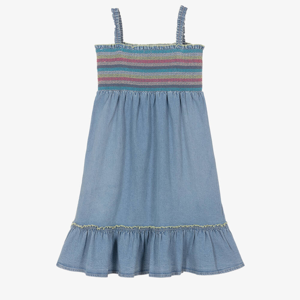 Guess-Голубой джинсовый сарафан | Childrensalon Outlet