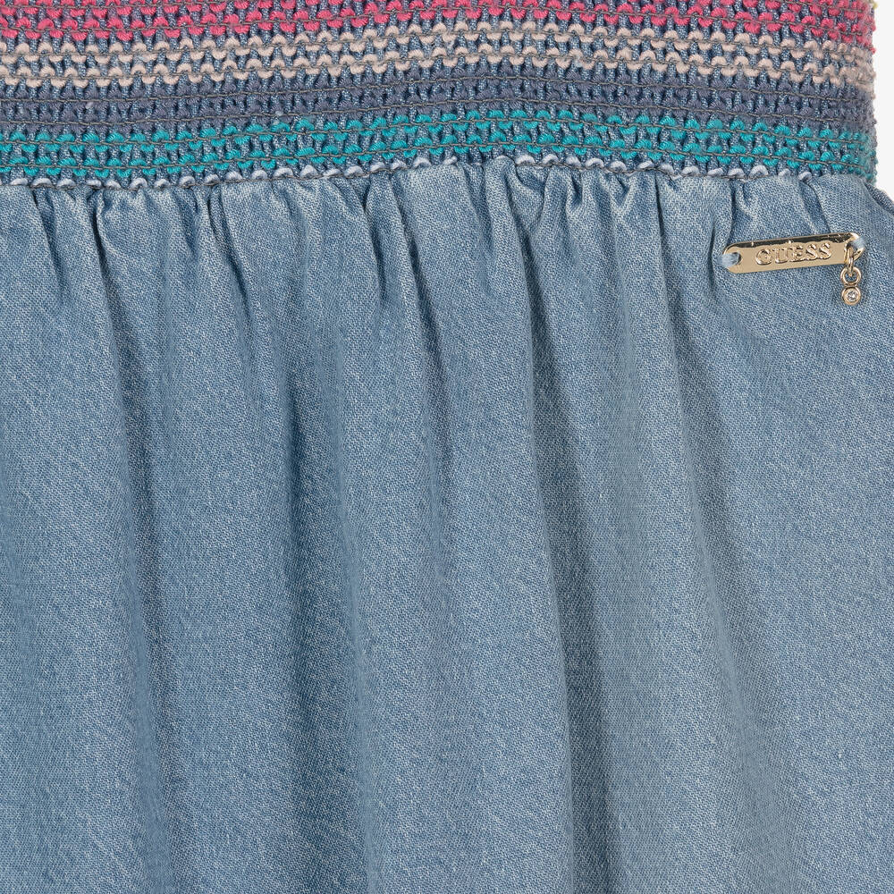 Guess-Голубой джинсовый сарафан | Childrensalon Outlet