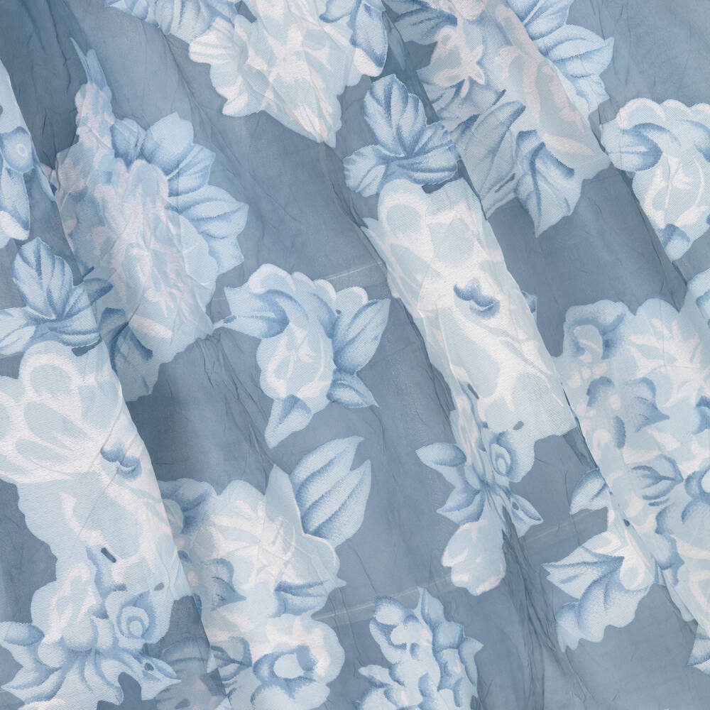 Guess-Бело-голубое платье из органзы | Childrensalon Outlet