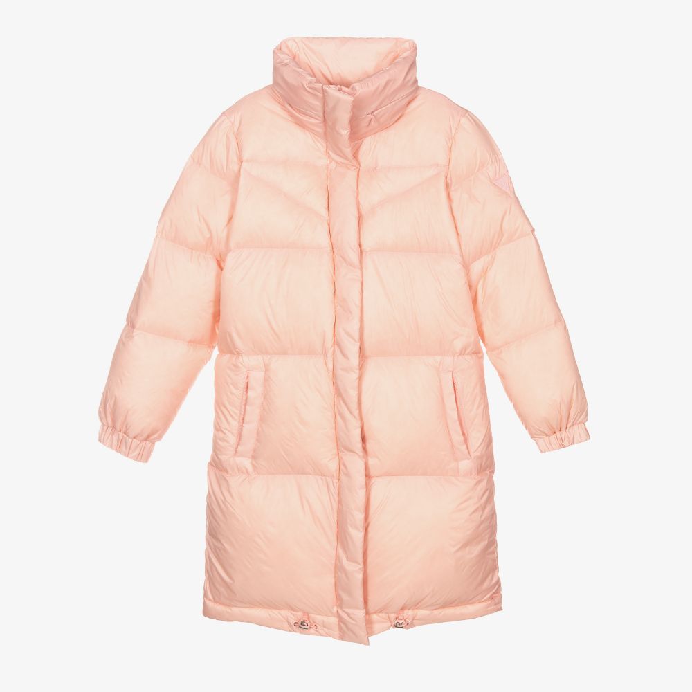 Guess pink puffer jacket shop