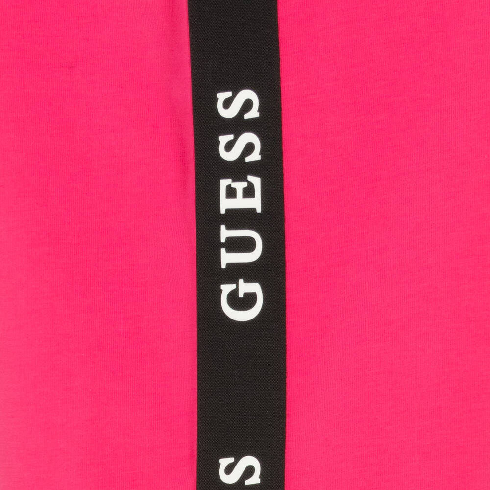 Guess-Легинсы цвета фуксии для подростков | Childrensalon Outlet