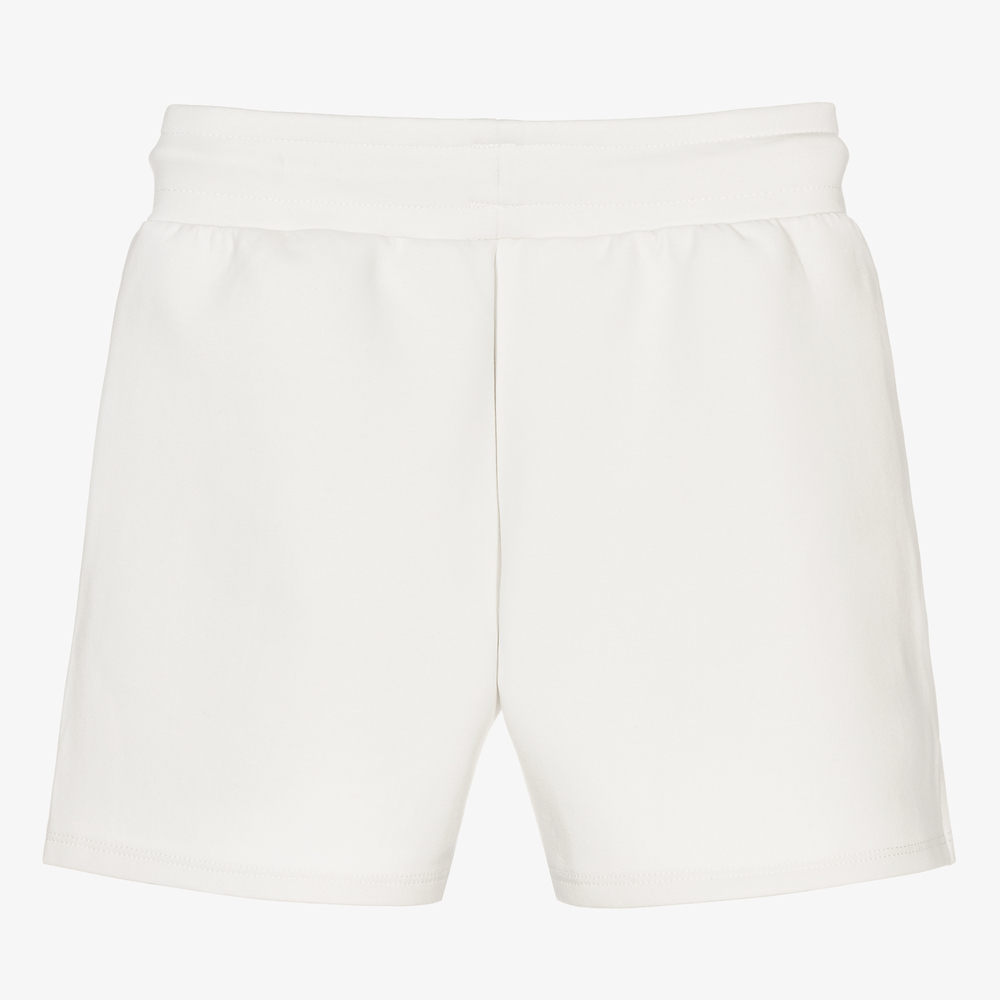 جيس-شورت تينز بناتي قطن عضوي جيرسي لون عاجي | Childrensalon Outlet