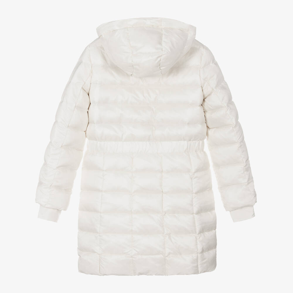 Guess-Кремовый пуховик для подростков | Childrensalon Outlet