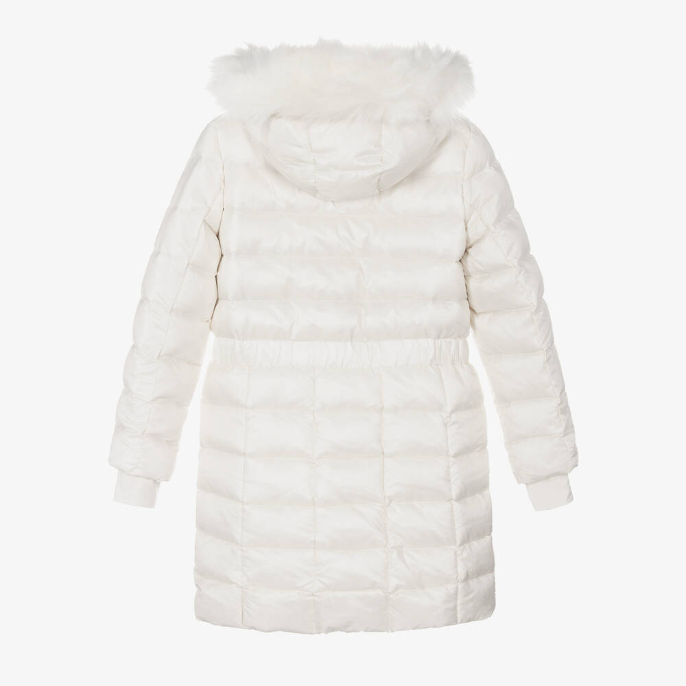 Girls white hotsell padded coat