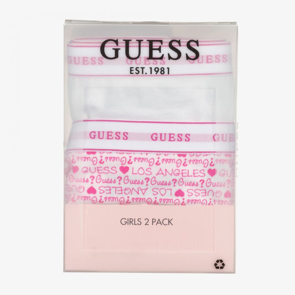 Guess-Teen Girls Knickers (2 Pack) | Childrensalon Outlet