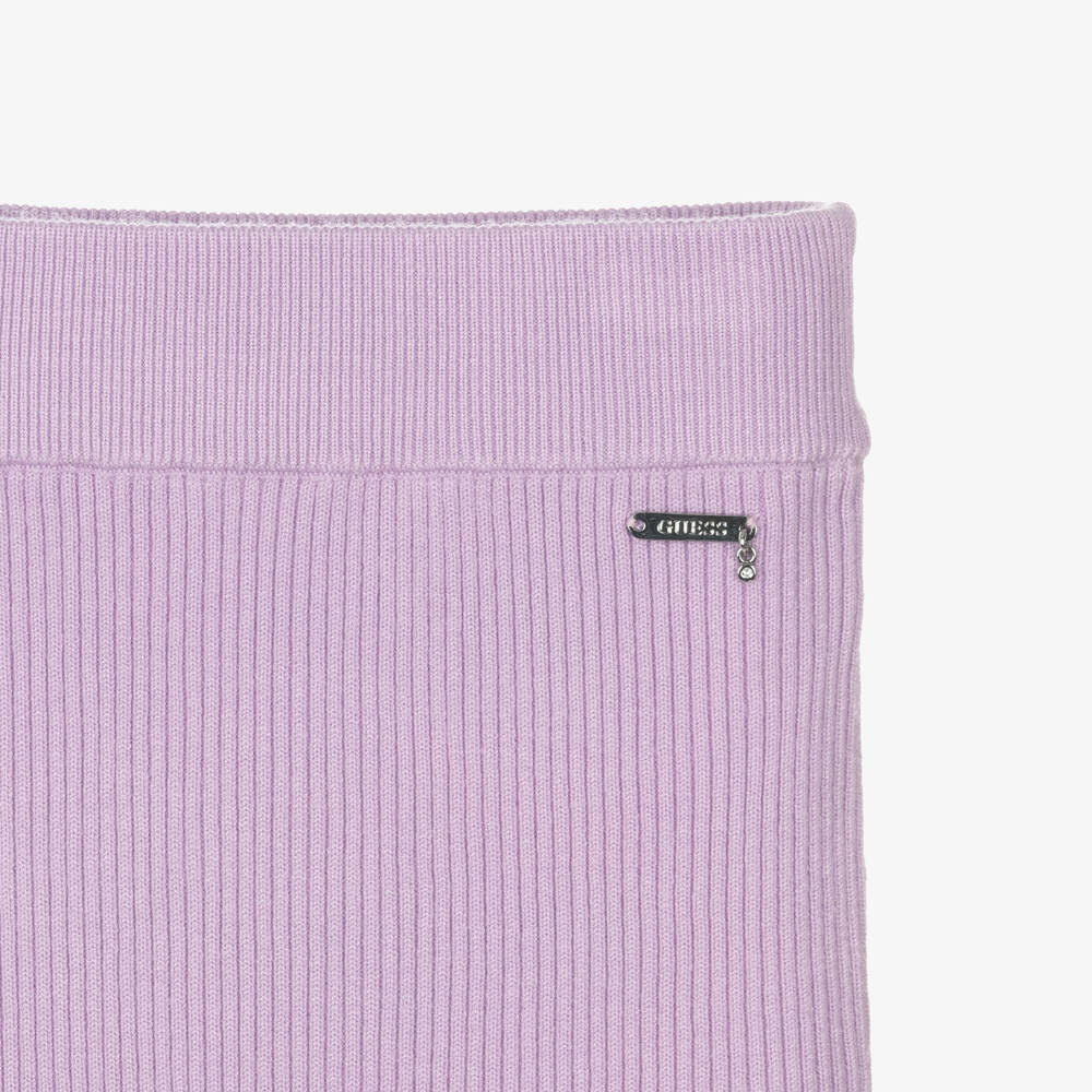 Guess-Teen Girls Lilac Knit Skirt | Childrensalon Outlet