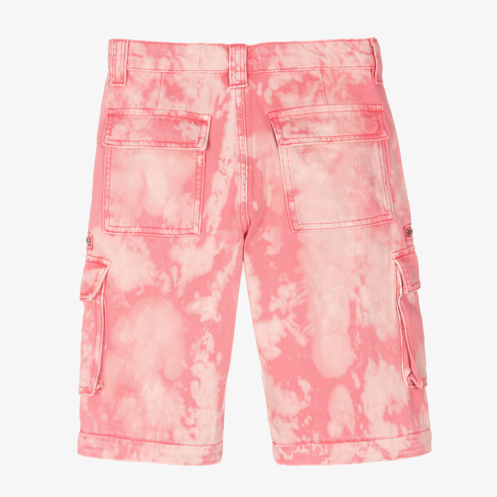 Guess-Teen Girls Pink Banksy Cargo Jeans | Childrensalon Outlet