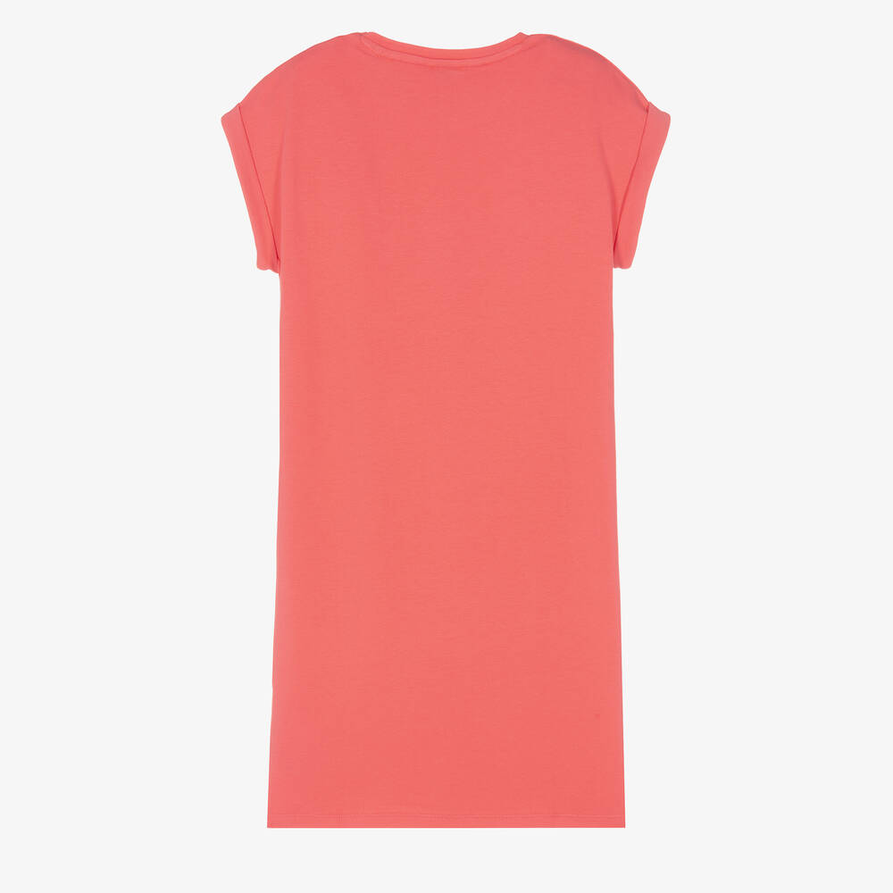 Coral t cheap shirt dress