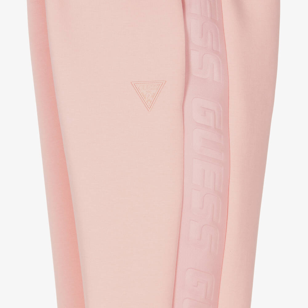 Guess-Розовые джоггеры для девочек-подростков | Childrensalon Outlet