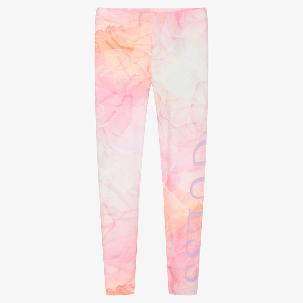 Guess - Teen Leggings in Rosa und Orange