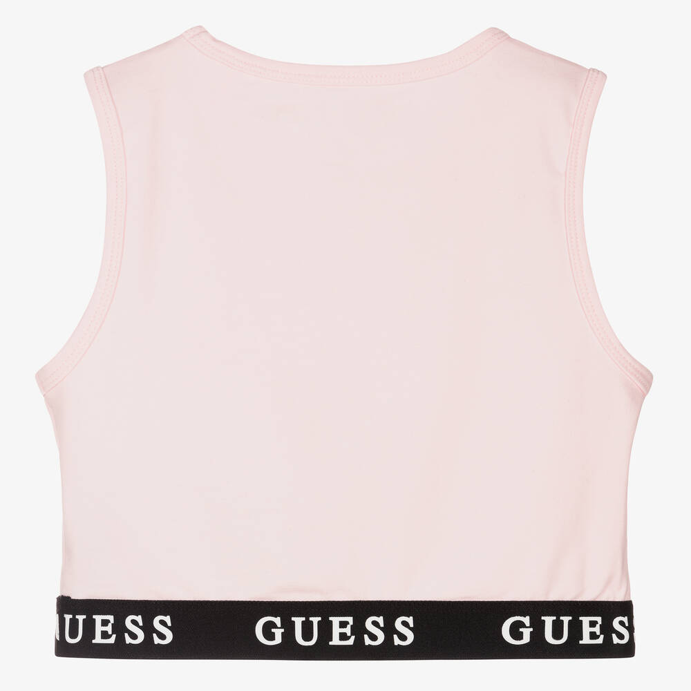 جيس-توب رياضي قصير تينز بناتي بولي قطن جيرسي لون زهري | Childrensalon Outlet