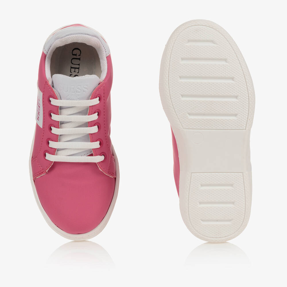 Guess pink shoes discount