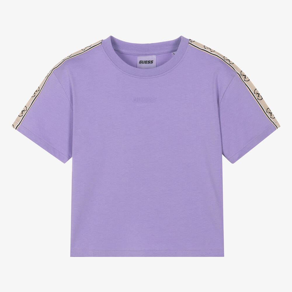 Purple guess shirt shop