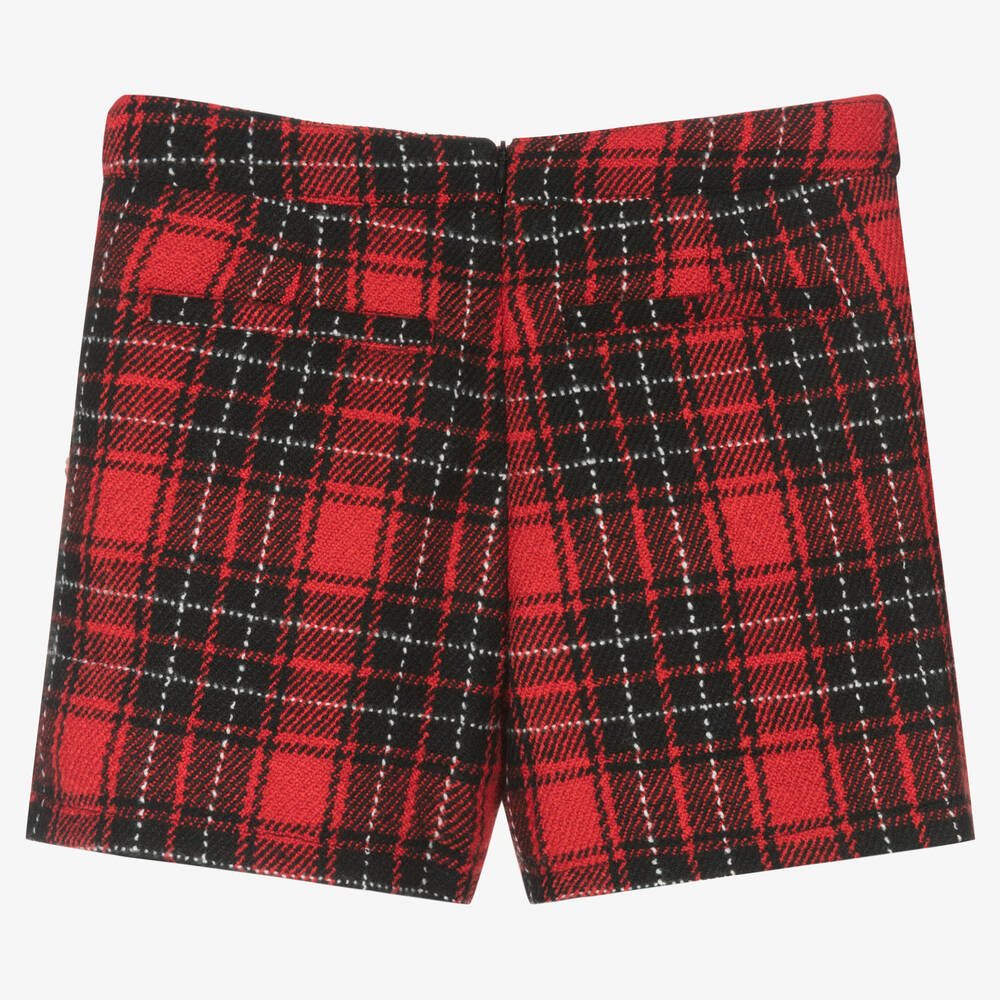 Tartan shorts ladies best sale