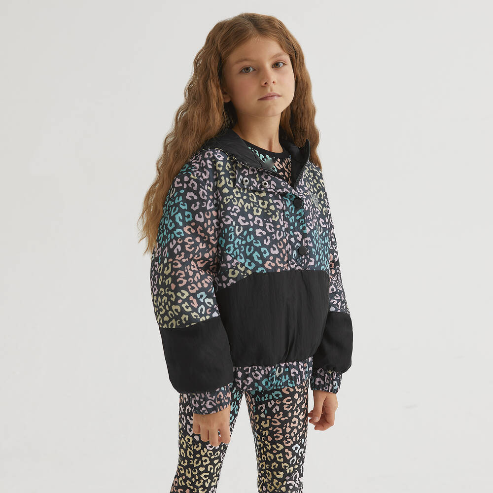 Leopard shop windbreaker jacket