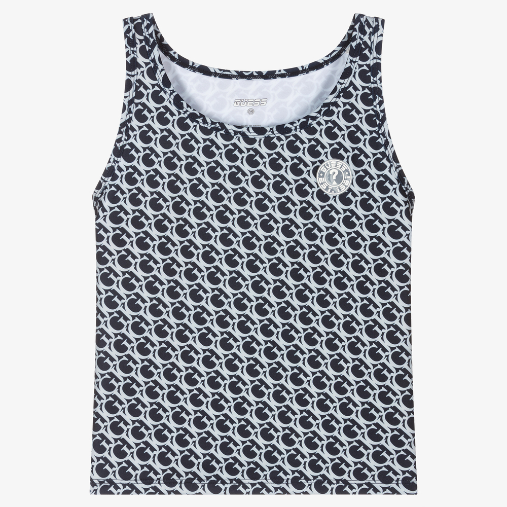 Guess - Navyblaues Teen Kurztop | Childrensalon