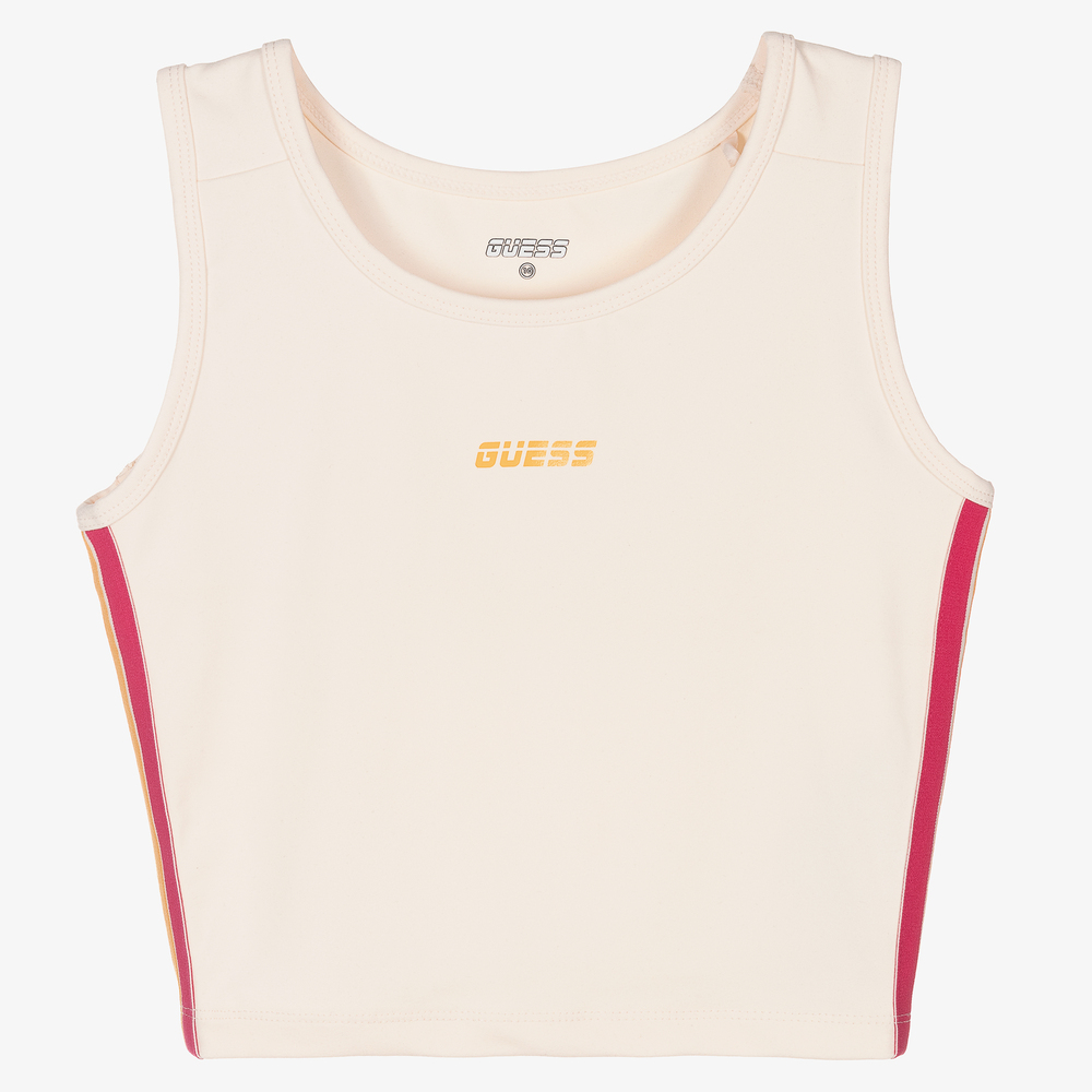 Guess-Розовый укороченный топ для подростков | Childrensalon Outlet