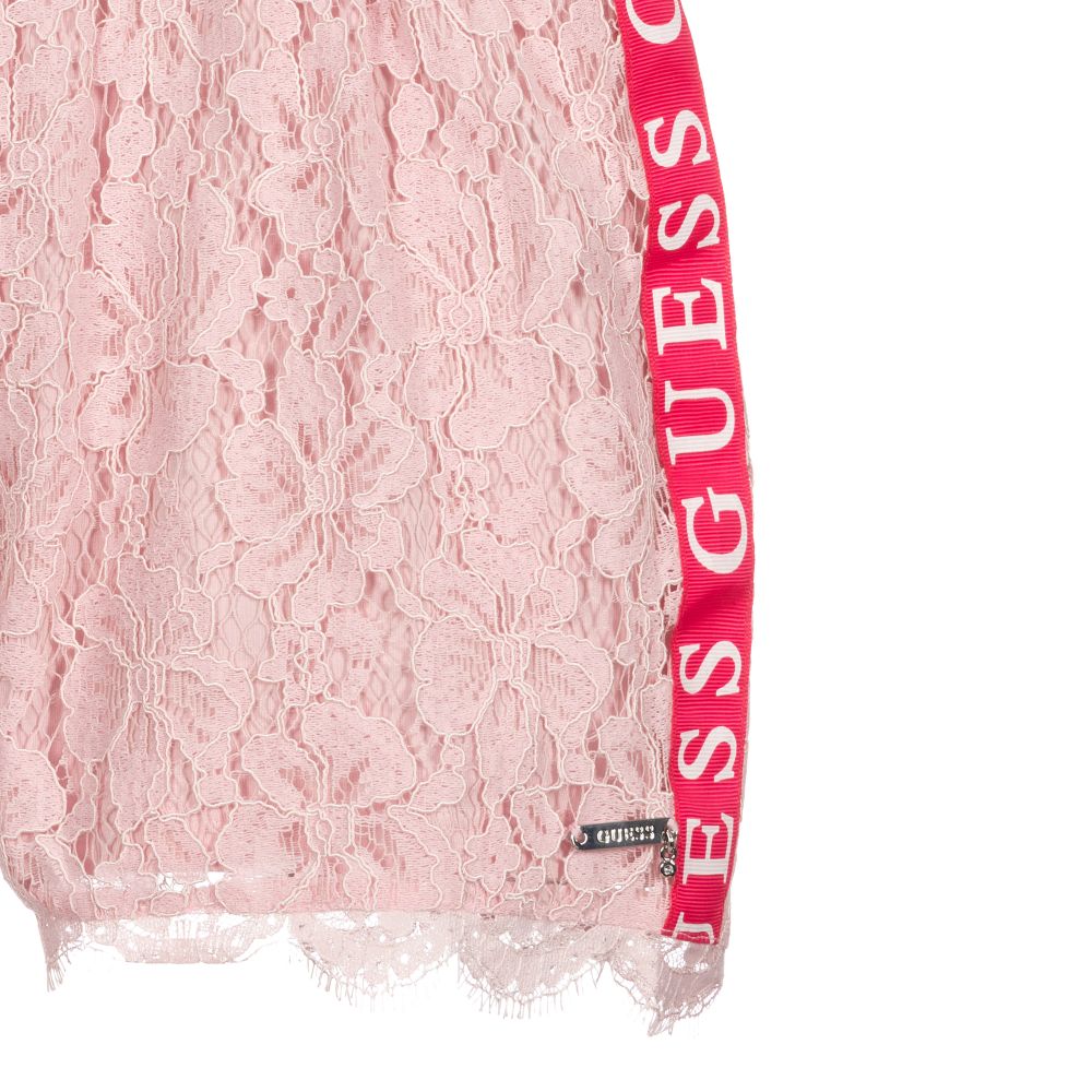 Guess-Розовые кружевные шорты для подростков | Childrensalon Outlet